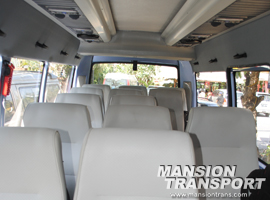 interior mini bus bali